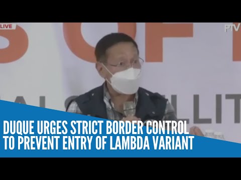 Duque urges strict border control to prevent entry of Lambda variant