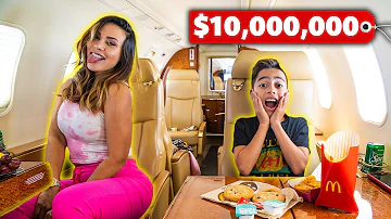SURPRISING My FAMILY With a PRIVATE JET! **Dream Come True** | The Royalty Family