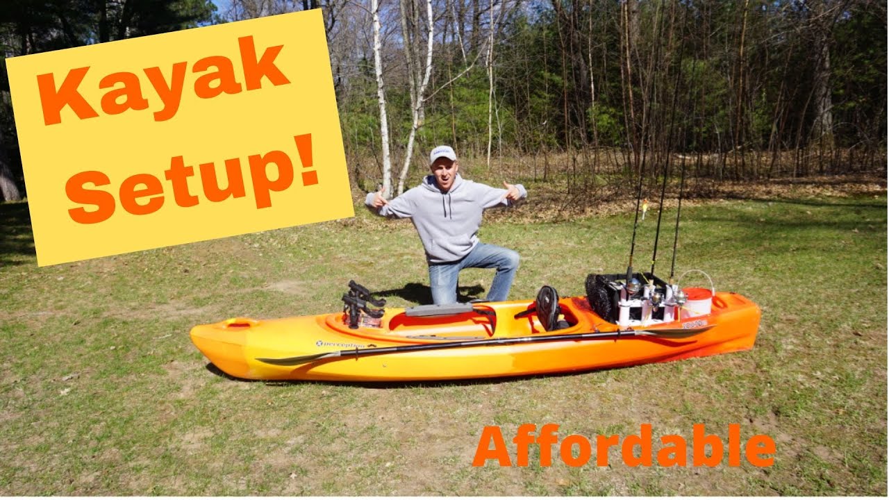 Affordable Fishing Kayak Setup! (My New Rig!) YouTube