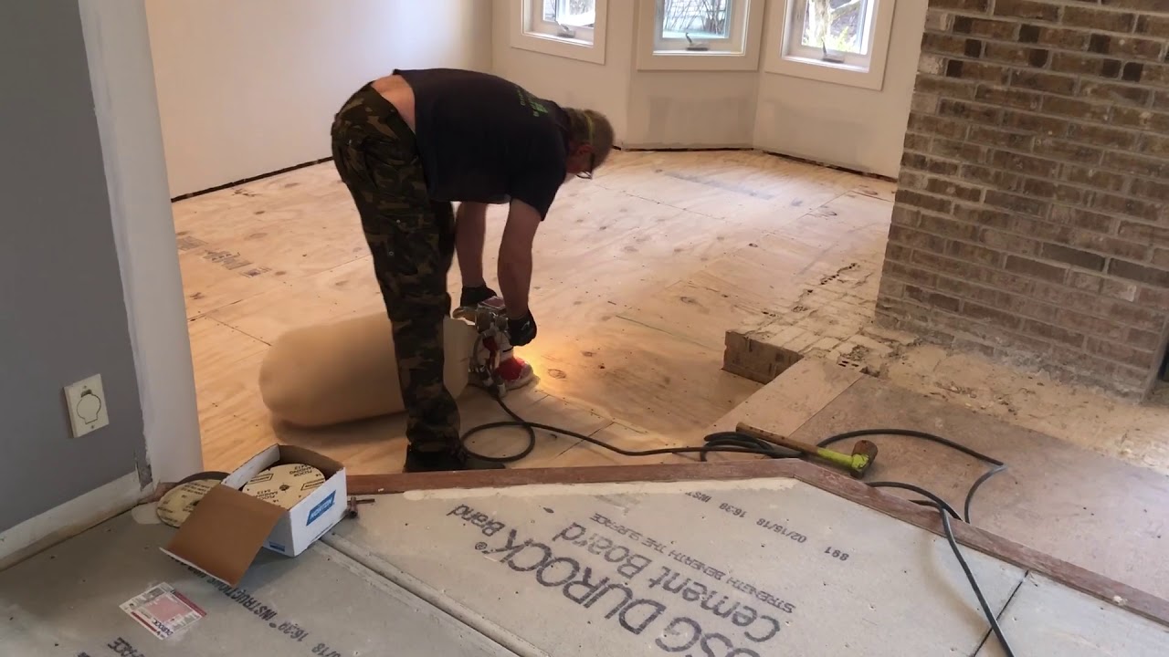 Sanding the edges of the Plywood YouTube