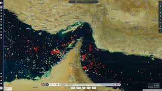 Tracking Data Shows Ship Movements End After Iran Shut Strait of Hormuz Again