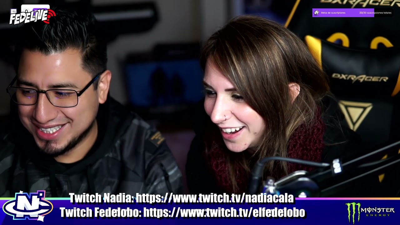 Plática de Fedelobo y Nadia (Stream Completo)
