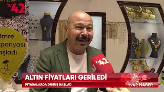 ALTIN FİYATLARI GERİLEDİ