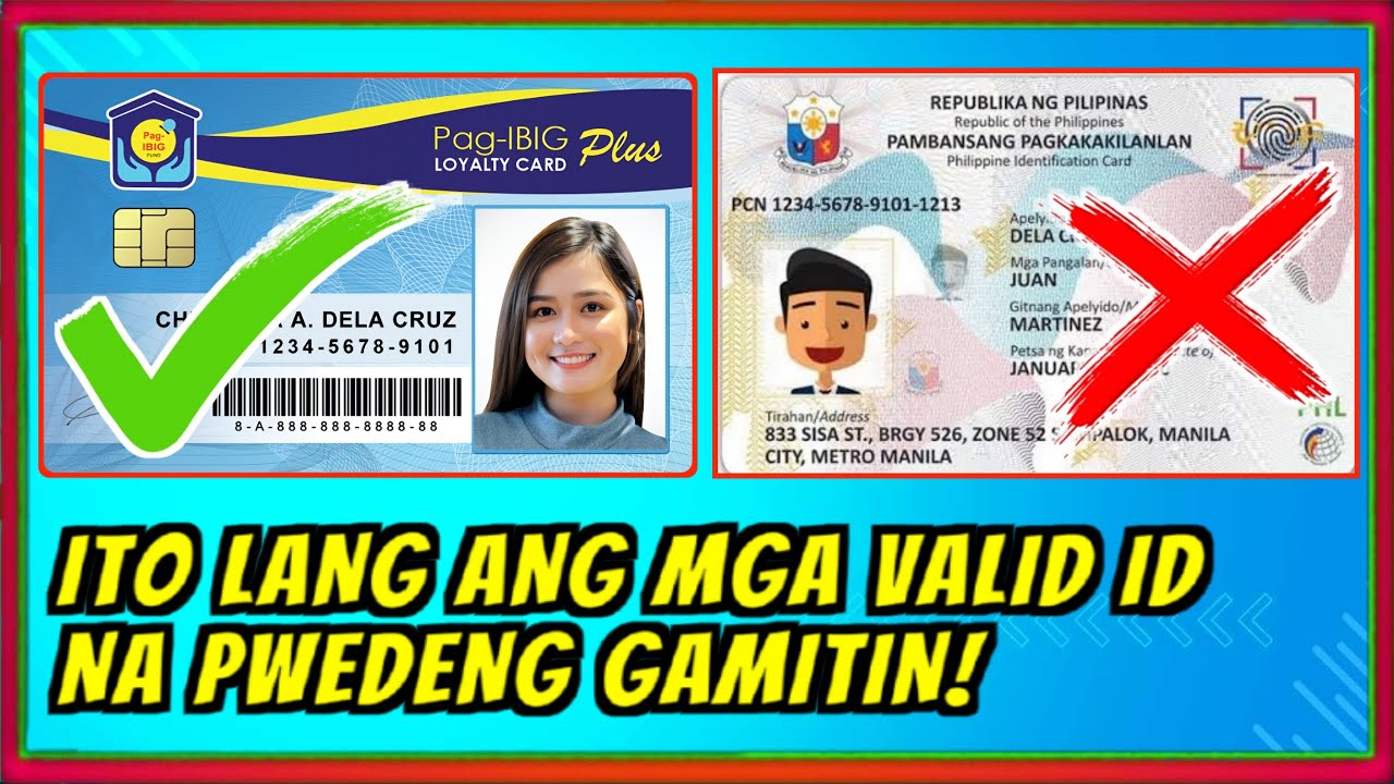 STUDENT PERMIT ID's | Listahan ng GOVERNMENT ISSUED ID Para sa Pagkuha ng STUDENT PERMIT!