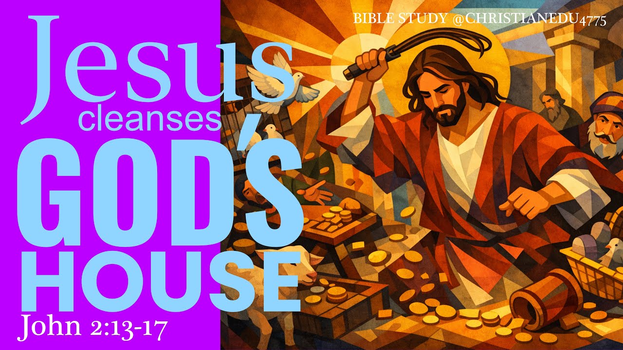 🙏 Jesus Cleanses God’s House | John 
