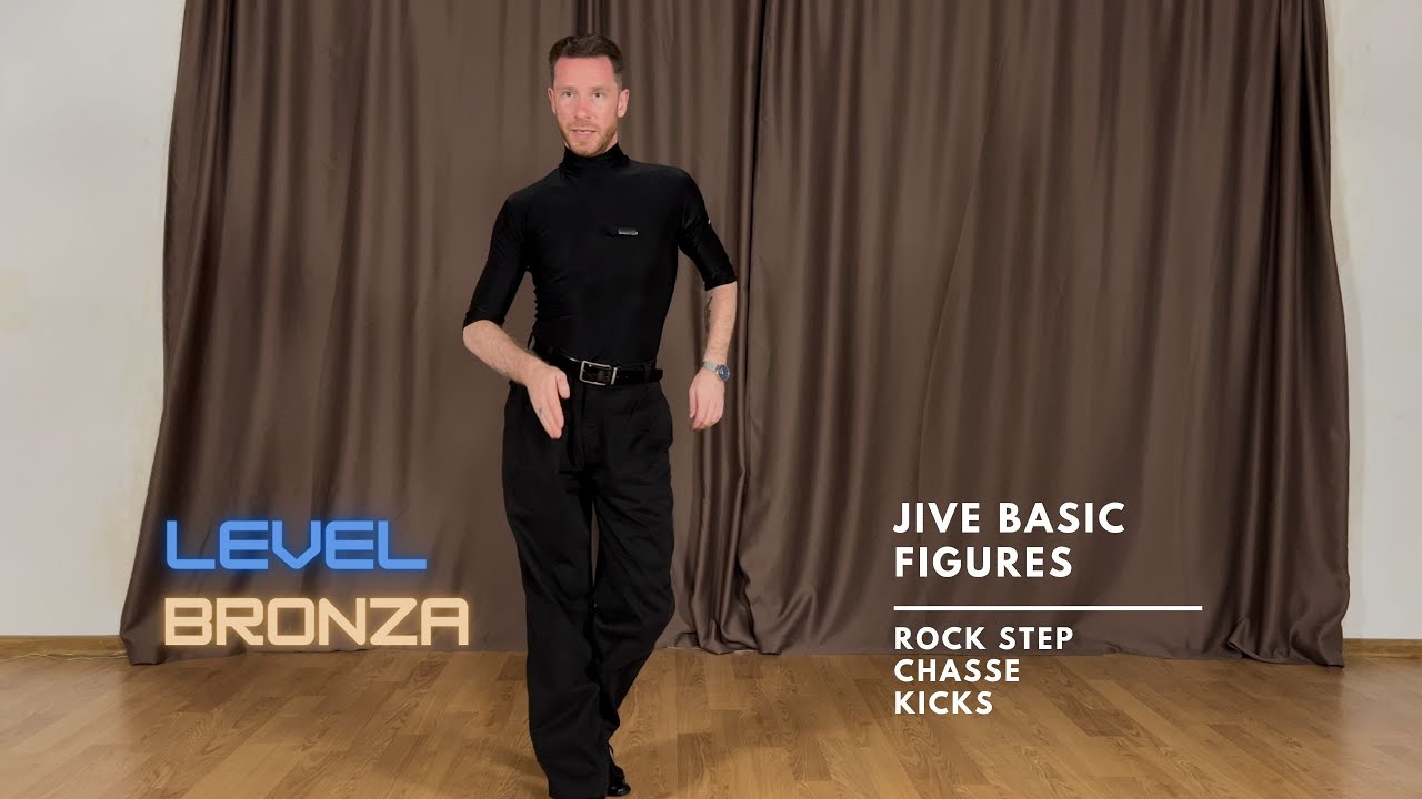 Базовые фигуры Jive - Rock-Chasse, Kicks