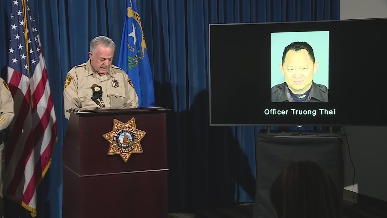 Sheriff Joe Lombardo talks about shooting that took officer's life