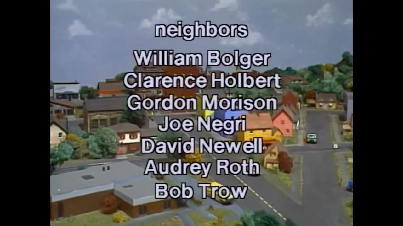 Mister rogers neighborhood closing credits april 4 1984 youtube