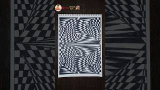Day 447 - Doodle Art Tutorial Drawing Easy #doodle #zentangle #easy #art #trend #viral #short vedio