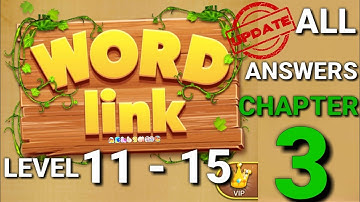 Word Link Level 11-15 ANSWERS Chapter 3