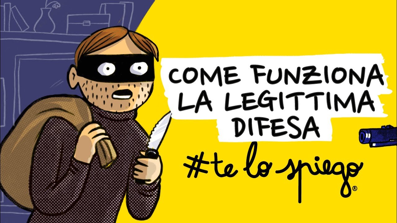 Legittima Difesa: Puoi usare una KATANA contro un ladro? | #TELOSPIEGO