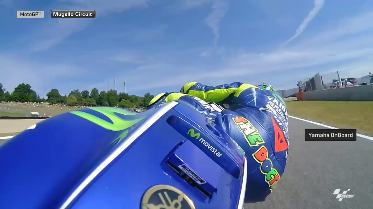 ItalianGP: Yamaha OnBoard - YouTube