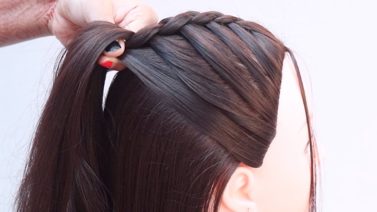 Stylish Ponytail Hairstyle Quick & Easy Girls Hairstyles - video Dailymotion