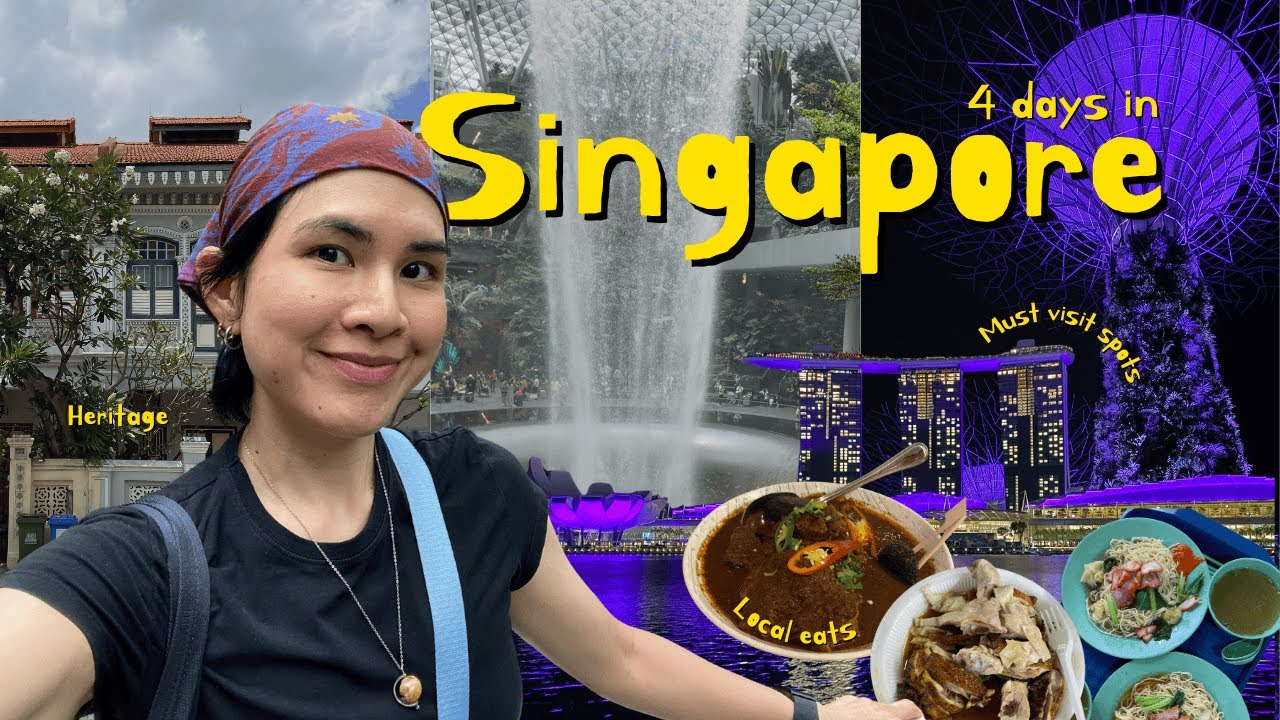 Falling in love with Singapore (travel vlog) 🇸🇬 food & cafes, cultural & lifestyle spots