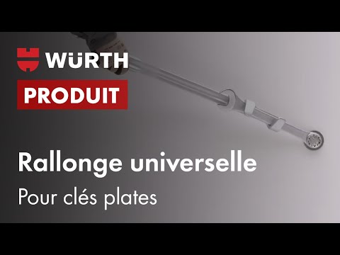 Rallonges universelles pour clés plates - Würth 