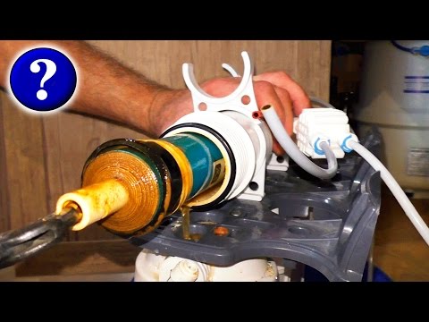 ЗАМЕНА ФИЛЬТРОВ И МЕМБРАНЫ В СИСТЕМЕ ОБРАТНОГО ОСМОСА как поменять мембрану и фильтра очистки воды