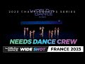 Needs dance crew  team division  frontrow  world of dance france 2023  wodfr23