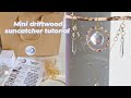 Mini driftwood diy crystal suncatcher how to make a driftwood crystal suncatcher