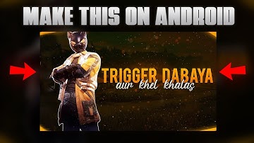 How to Make Epic Thumbnails On Android | Ps Touch | Giveaway and Q&A Announcement at the End