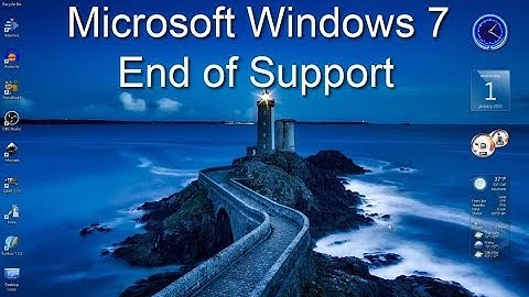Windows 7 End of Support