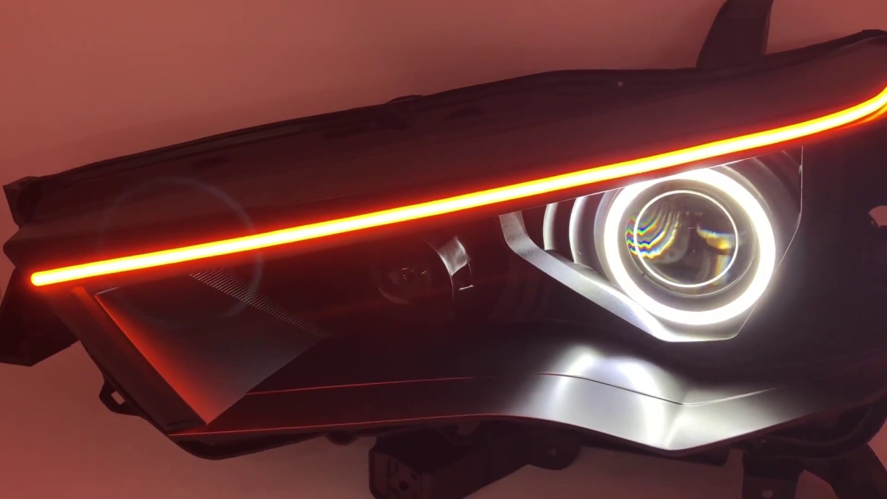 2014-2018 Toyota 4Runner Switchback LED Headlights - YouTube