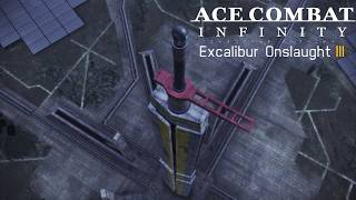 Excalibur Onslaught III | B-1B -RZ- | Ace Combat Infinity Co-op 4