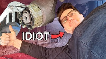 How not to replace BMW F10 Subframe Bushings…