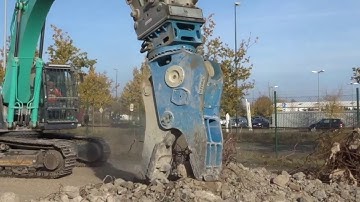 OKADA ORC series, The rotating pulverizer