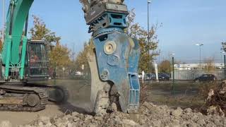 OKADA ORC series, The rotating pulverizer