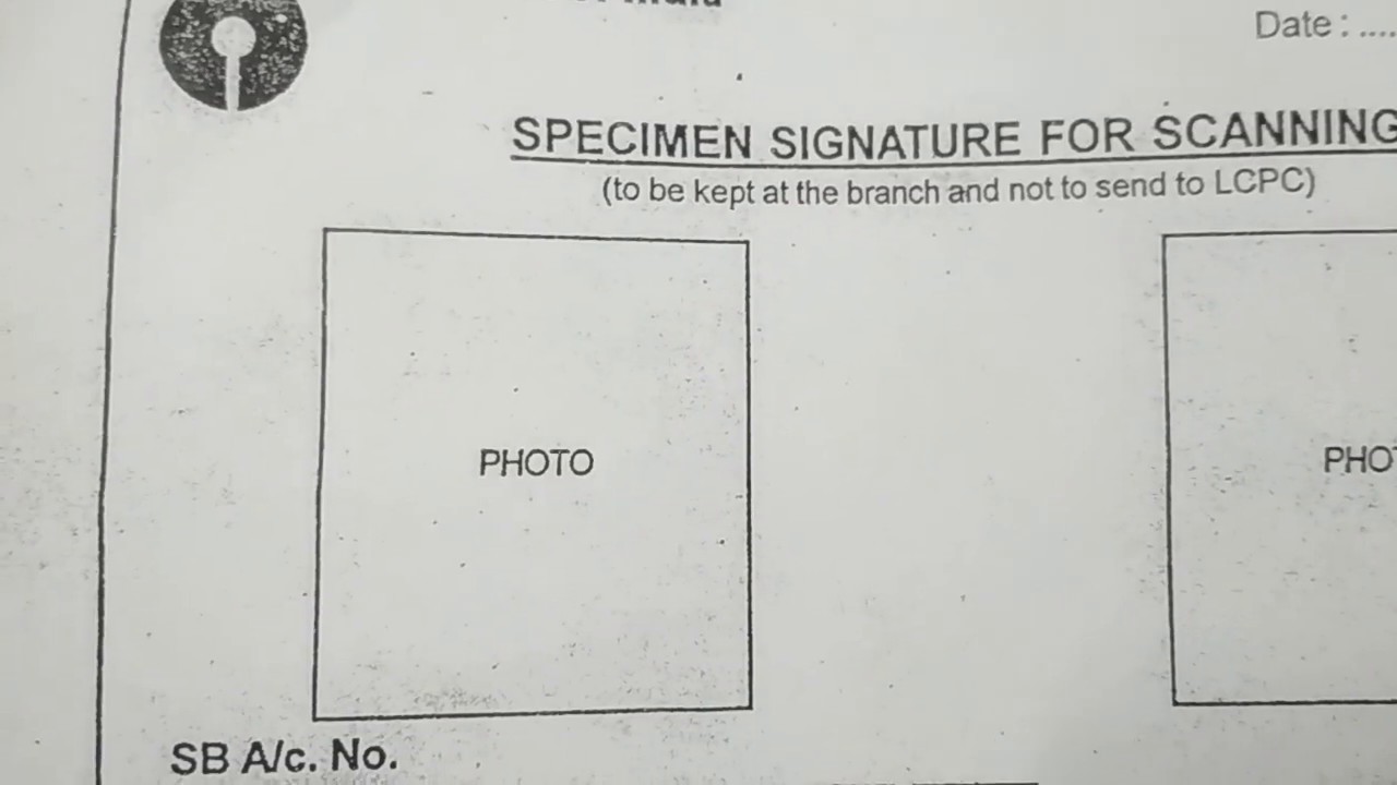 HOW TO CHANGE SIGNATURE IN BANK ACCOUNT IN SBI SIGNATURE UPDATION