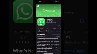 New UPDATE 💚: iOS Green WhatsApp Theme Accent Colour 😗 #tech #iphone #ios #apple #whatsapp #shorts screenshot 2