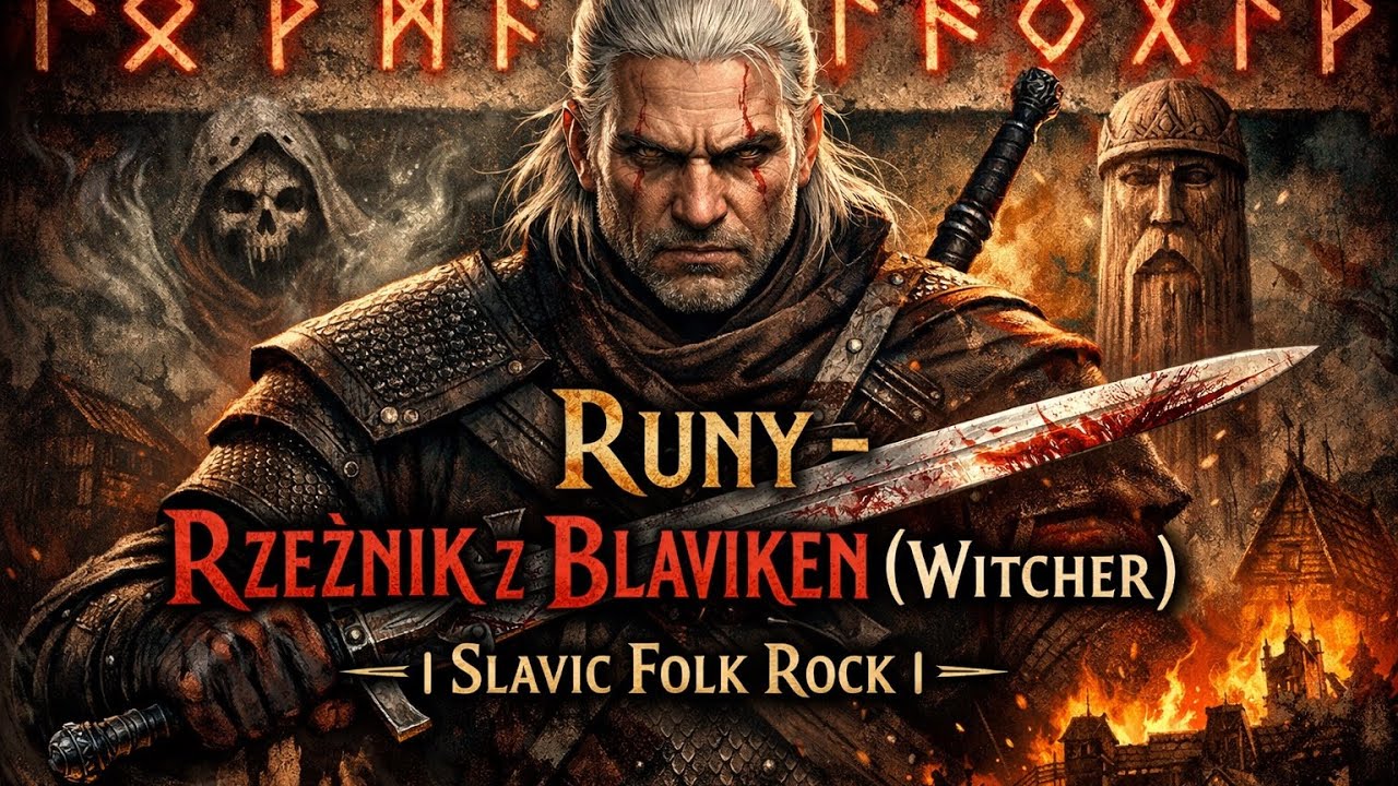 Runy - Rzeźnik z Blaviken (Wizualizacja) ( Witcher ) | Slavic Folk Rock