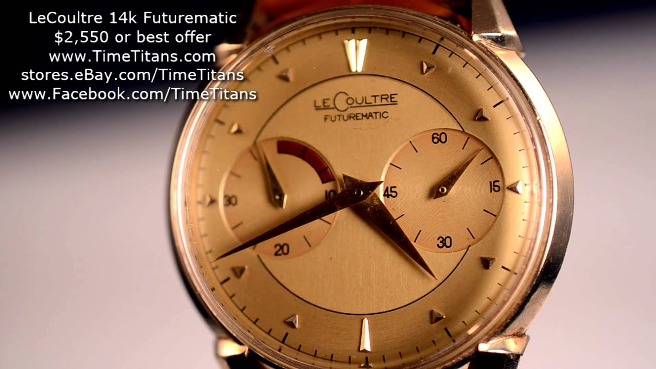 lecoultre futurematic 497