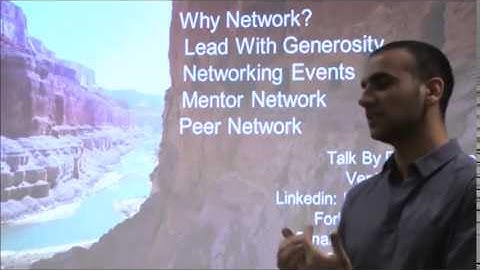 What Do Networking Events Really Mean - Randy Rayess
