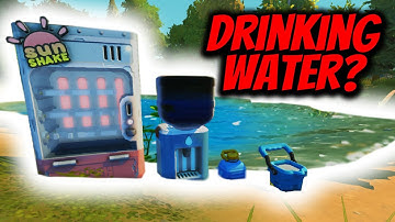 How to drink water in scrap mechanic survival | Beginners Tips