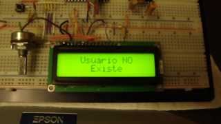 PIC 16F870 Control de Acceso RFID, con Visual Basic (Modulo Final)