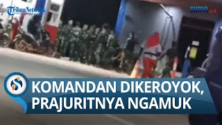 SOPIR ANGKOT BRUTAL, Berani Keroyok Sosok Danyonif 310/Kidang Kencana, Mayor Inf Yudhi