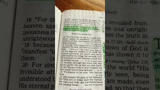 Daily Bible Reading Romans 1:16-23