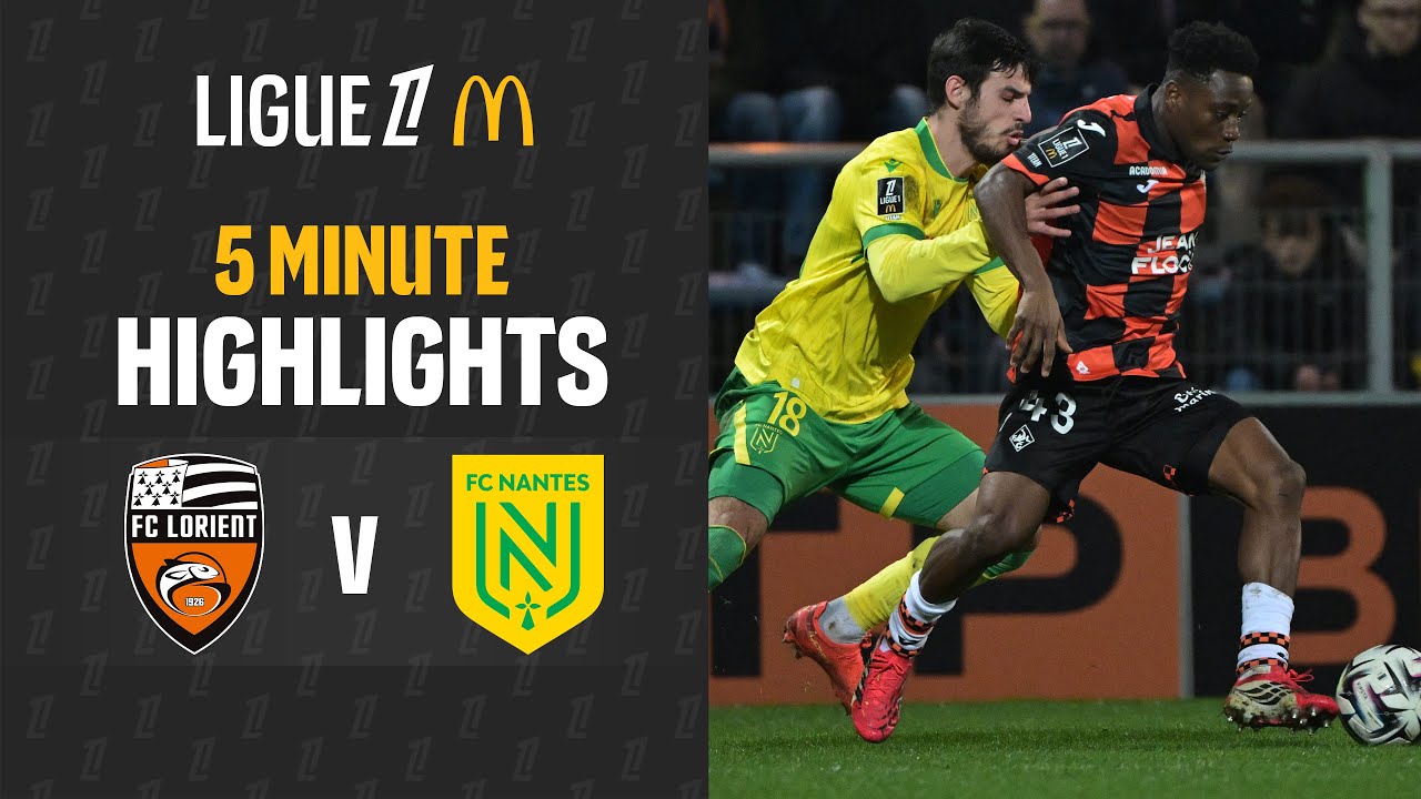 [Highlight] France Ligue 1 : ลอริยองต์ vs น็องต์ (01-02-69)
