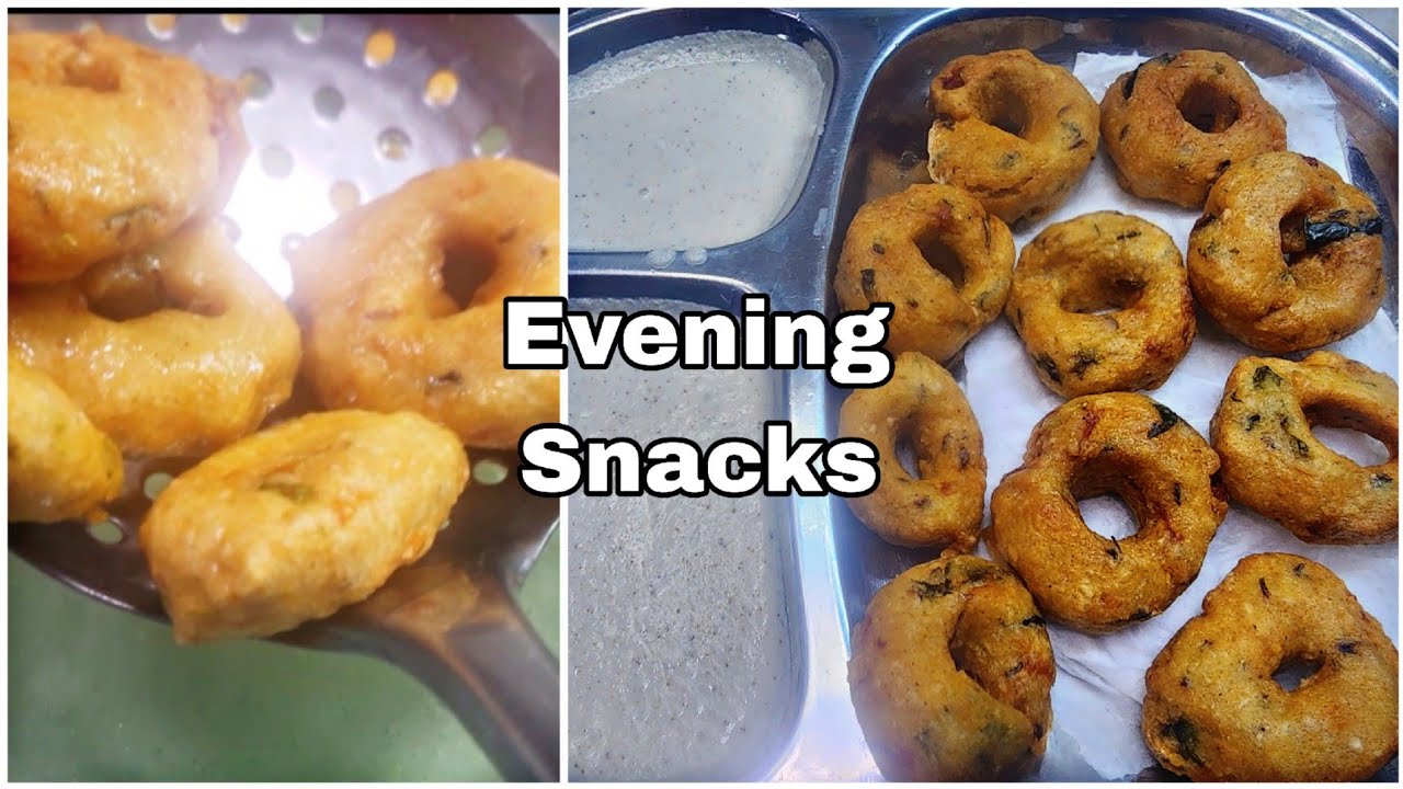 Evening Snacks Chicken Vada Recipe - YouTube