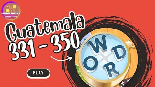 Word Trip: Guatemala (Level 331 - 350) Walkthrough screenshot 3