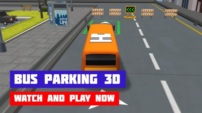 Bus Parking Simulator 3D - Online Game - Play for Free