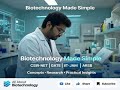 All About Biotechnology – Concepts for CSIR-NET, GATE BT/XL & IIT-JAM