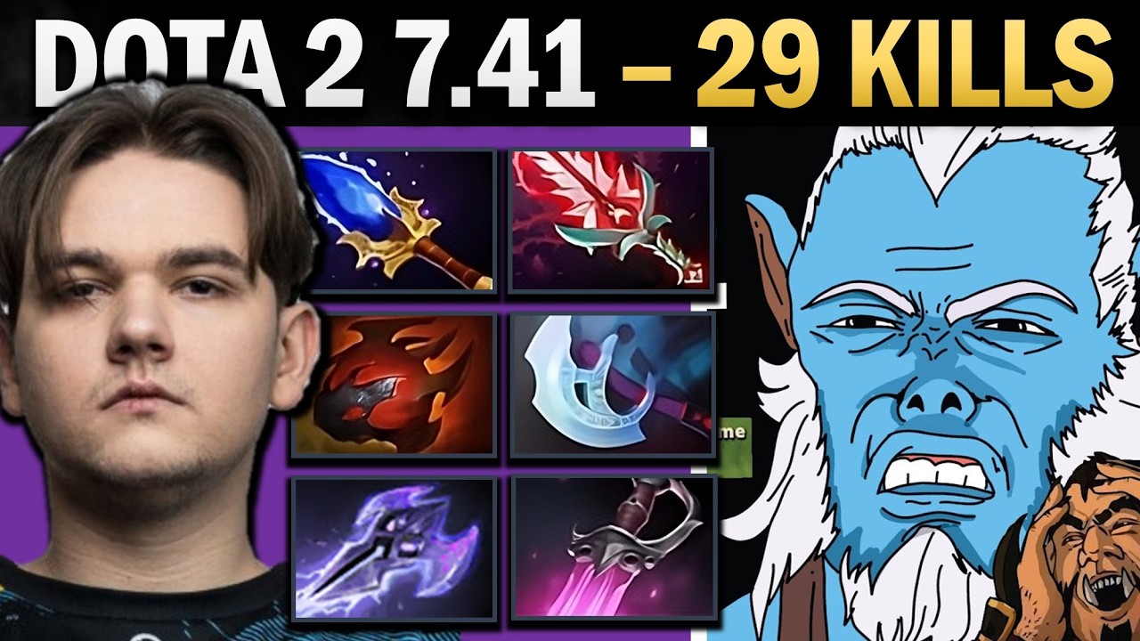 Phantom Lancer Dota 2 7.41 with 29 Kills and Khanda - Dota 2 Gameplay ...