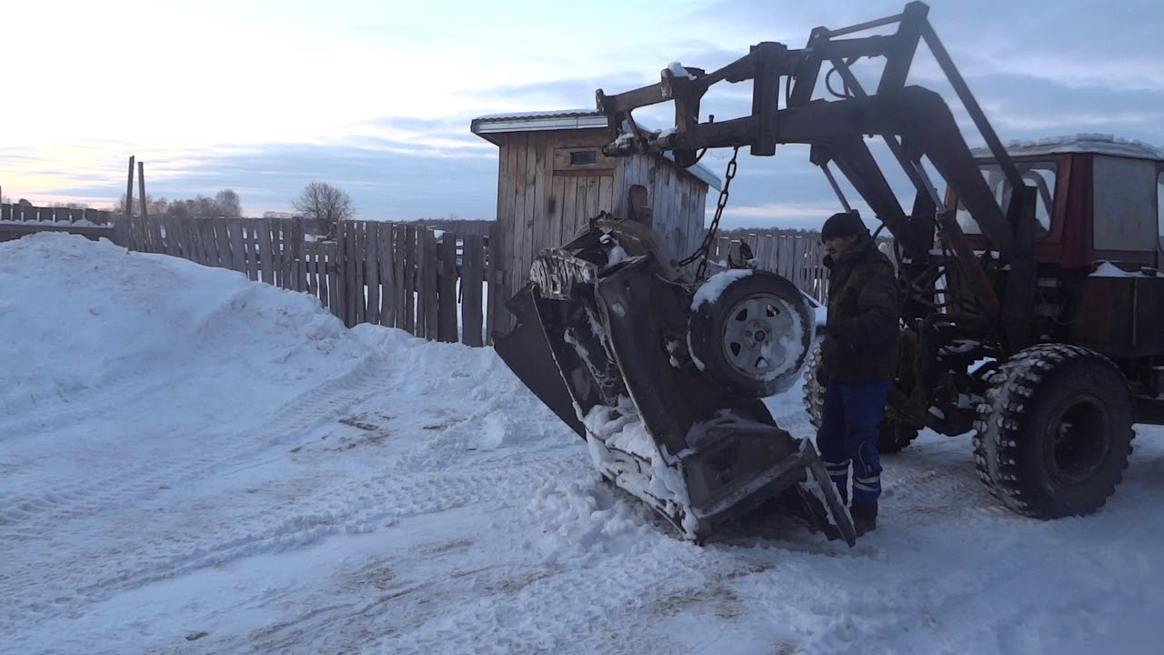 Трактор из волги