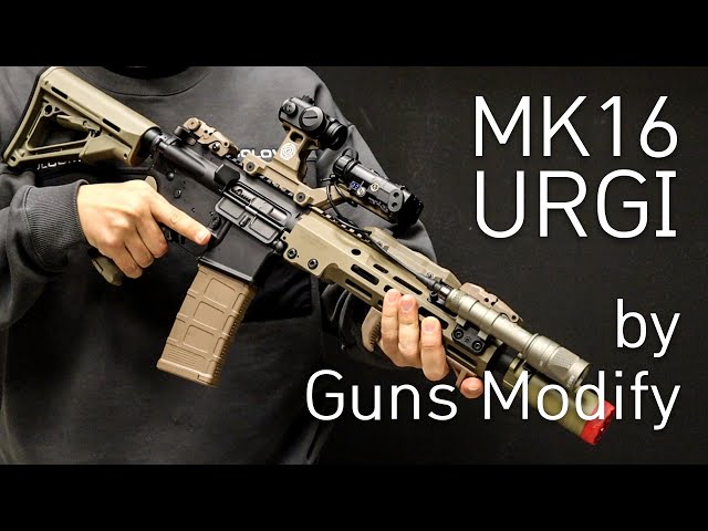 MWS ep.5] Guns Modify MK16 URGI GBBR - YouTube