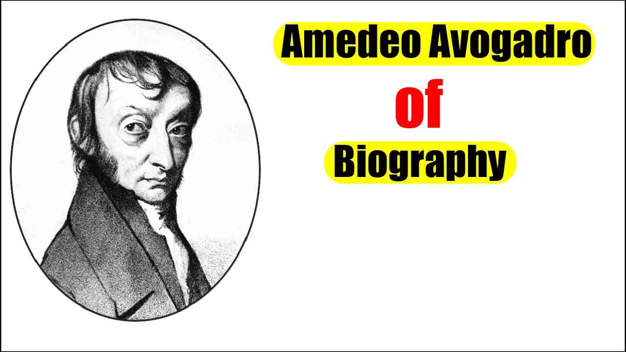 Amedeo Avogadro of biography | Bio Gallery - YouTube