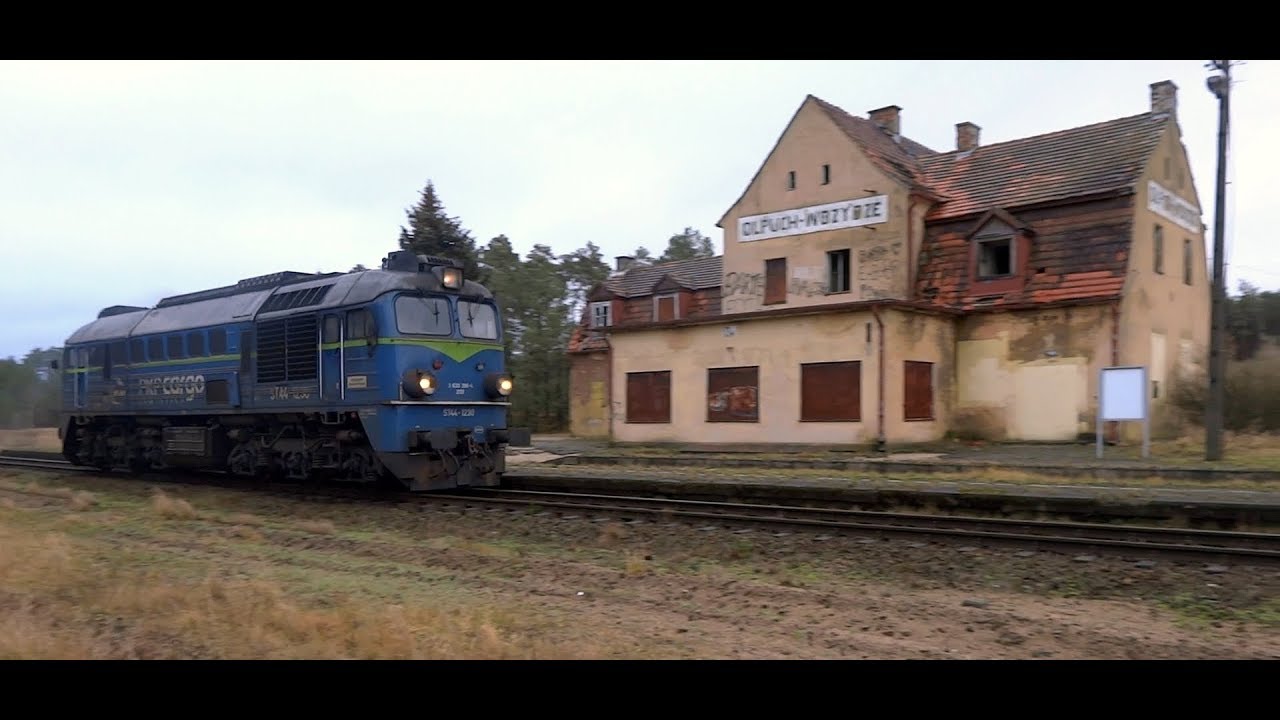 Eksploracja stacji Olpuch Wdzydze i dwa ST44 // Olpuch Wdzydze station and two ST44