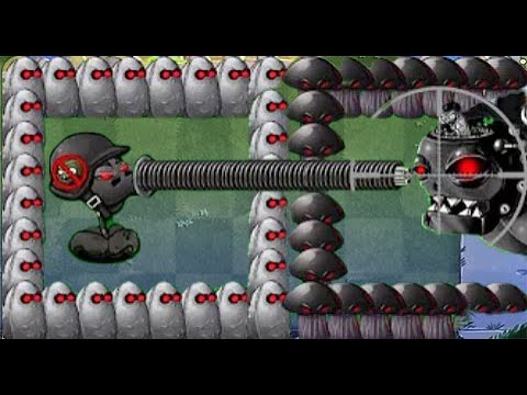 Doom Gatling Pea Nut and Doom Shroom Vs Dr.Zomboss - Plants vs Zombies ...