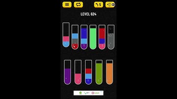 Water Sort Puzzle Level 624
